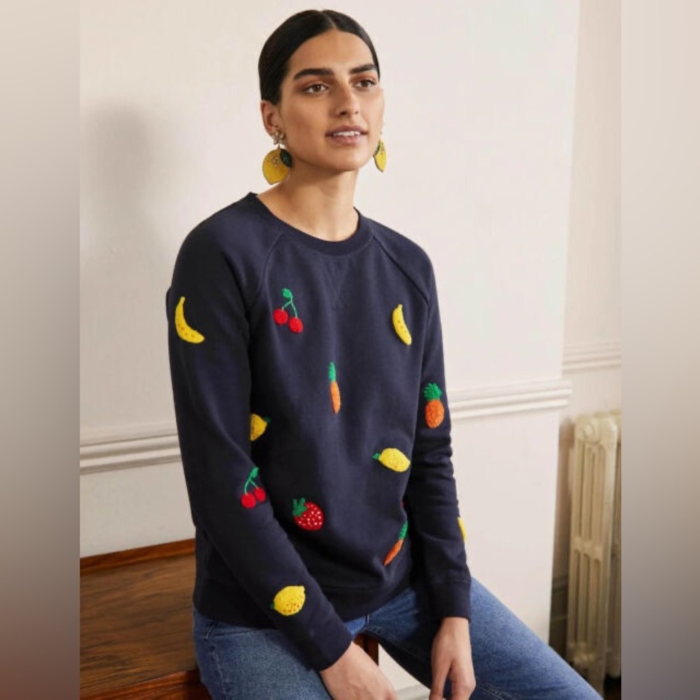 Boden Fruit Sweatshirt